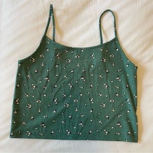 American Eagle Floral Crop Top